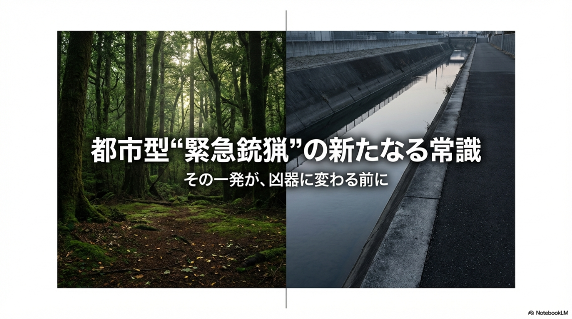 【独自検証】緊急銃猟にるバックストップの科学と安全指針